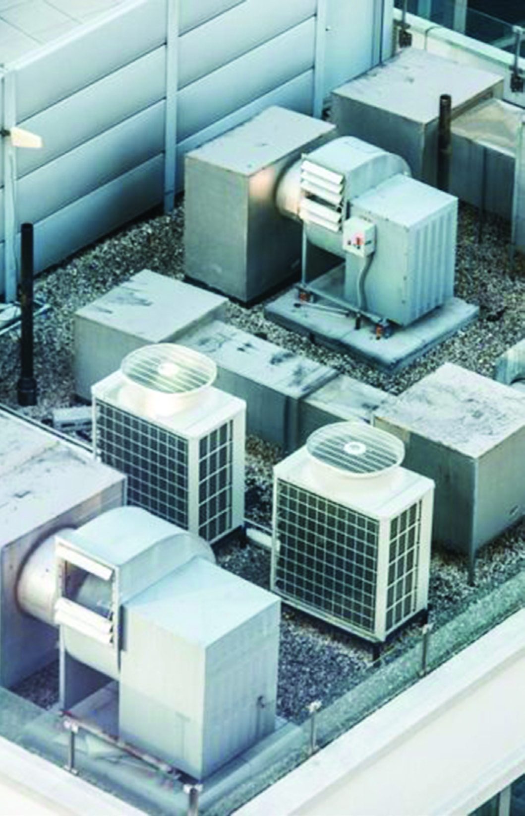 Rooftop HVAC equipment